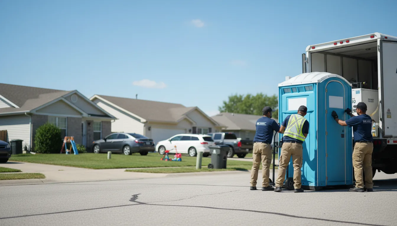 Standard Porta Potty Rentals in Elwin, IL near me